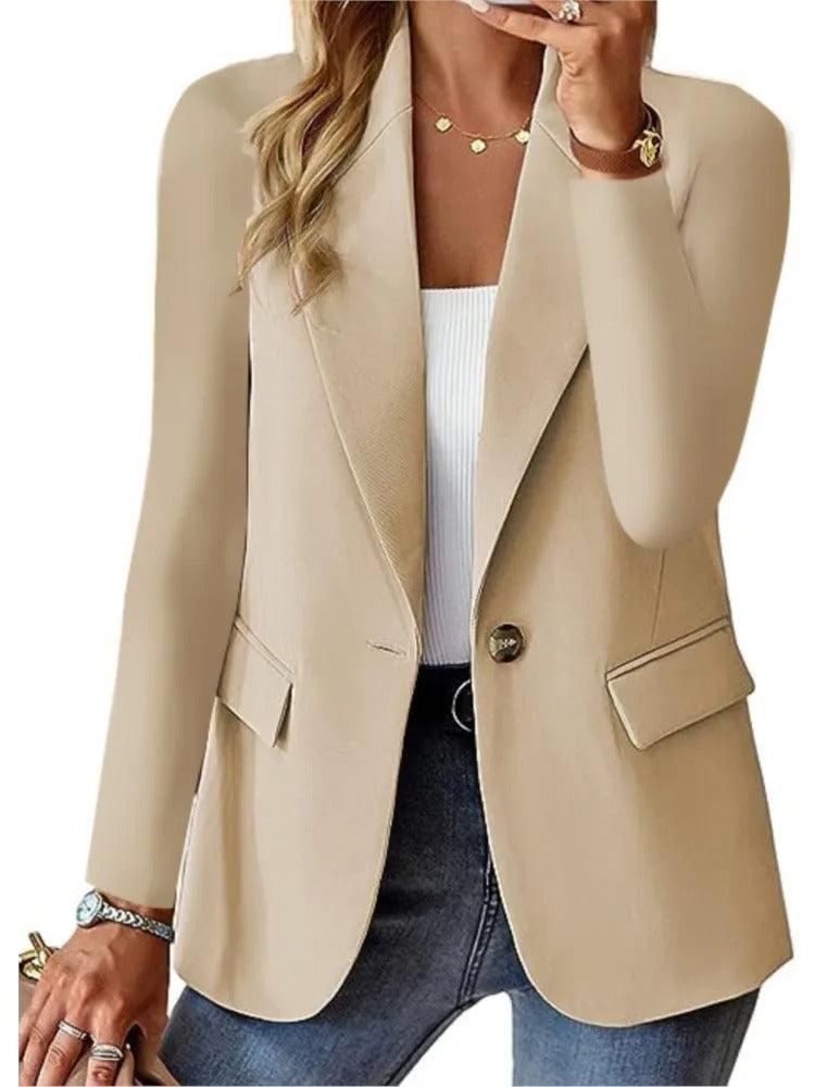 R&B | Blazer Casual Langarm Relaxed Fit Jacke