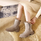 R&B | Warme Fleecestiefel mit Baumwollfutter