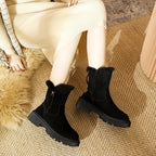 R&B | Warme Fleecestiefel mit Baumwollfutter
