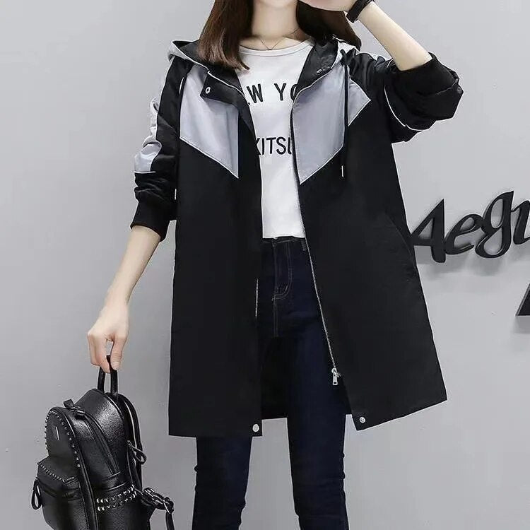 R&B | Trenchcoat mit Kapuze