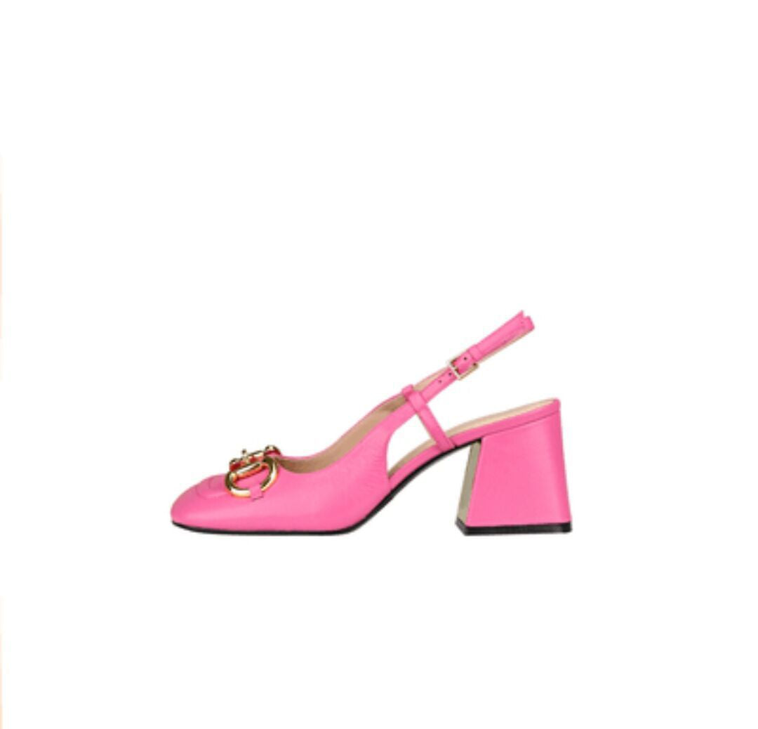 R&B | Retro Mary Jane Schuhe mit Dicken Hohen Absätzen und Schnallen