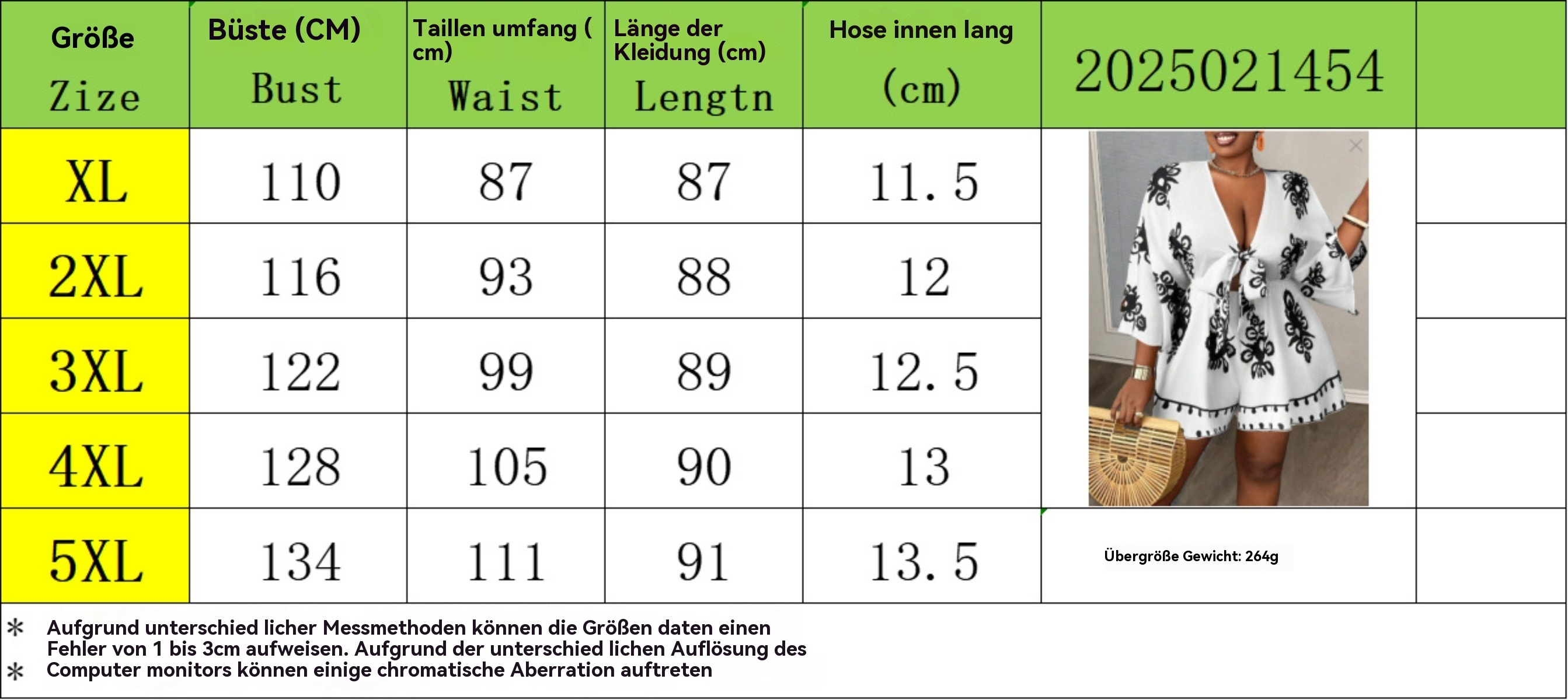 R&B | Bedruckte Kleidung mit ausgestellten Ärmeln und V-Ausschnitt