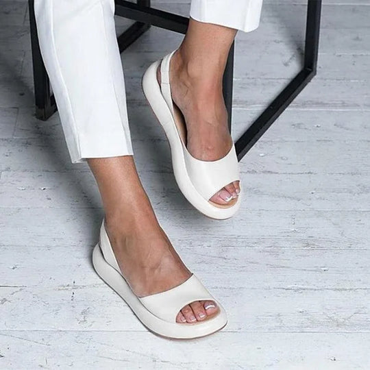 R&B | Damen Bequeme Schlichte Sandalen Freizeit