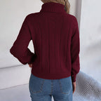 R&B | Schlichter Strickpullover Für Damenmode