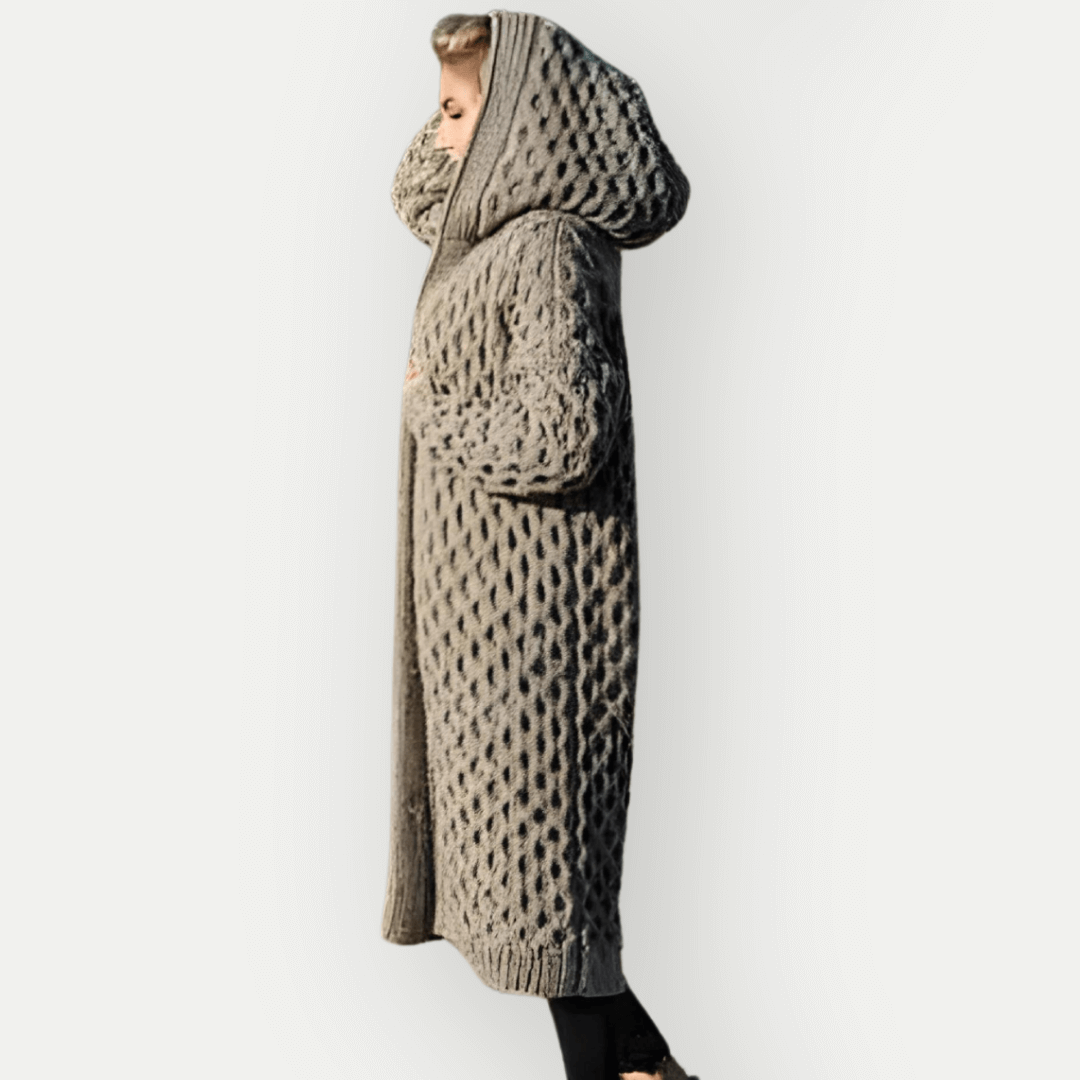 R&B | Damen Kapuzenjacke mit langen Ärmeln