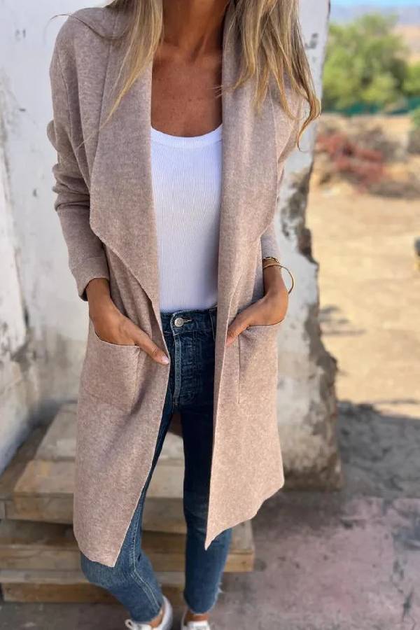 R&B | mittellanger Cardigan-Jacke