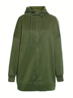 R&B | Lässiger Sport Kapuzenzipper Pullover