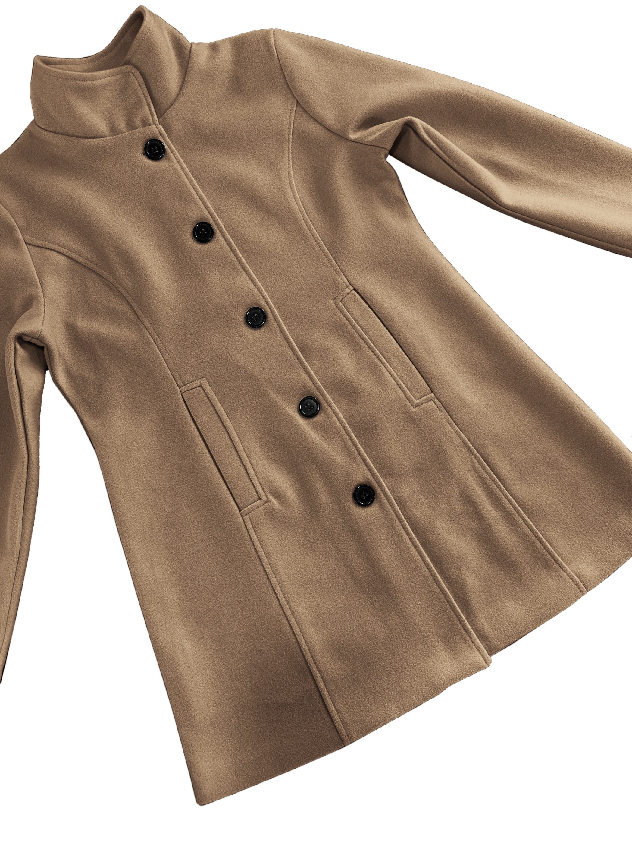 R&B | Plüschjacke Polyester Warm und Stilvoll