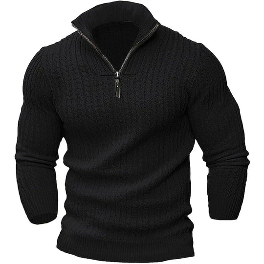 R&B | Trendiger Pullover mit Reißverschluss für Männer