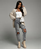 R&B | Beige Kurze Stiefel