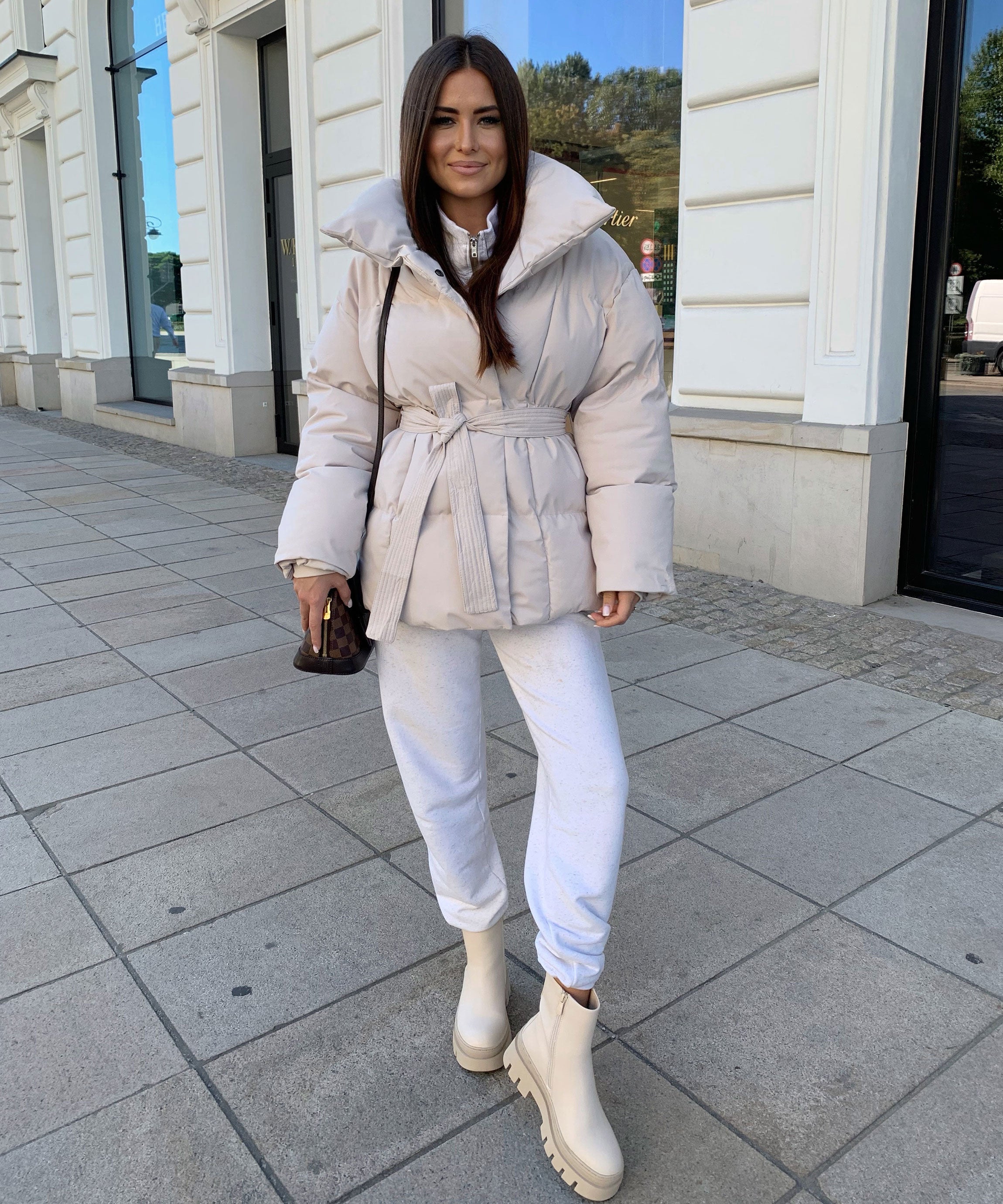R&B | Beige Kurze Stiefel