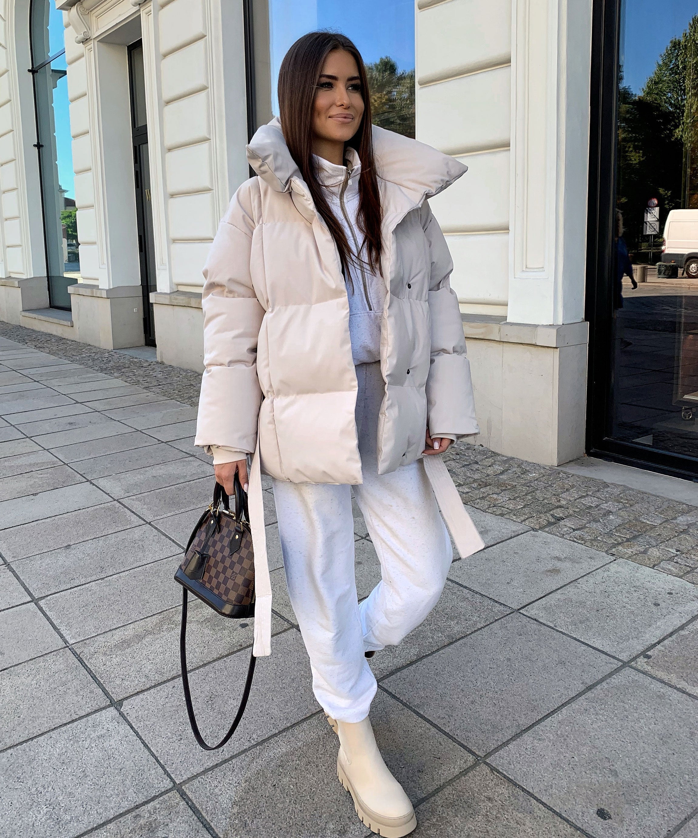 R&B | Beige Kurze Stiefel