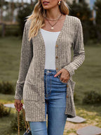 R&B | Modische Strickjacke für Frauen mit Taschen