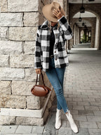 R&B | Flanelljacke mit Knöpfen - Bequeme & Stilvolle Damenoberbekleidung