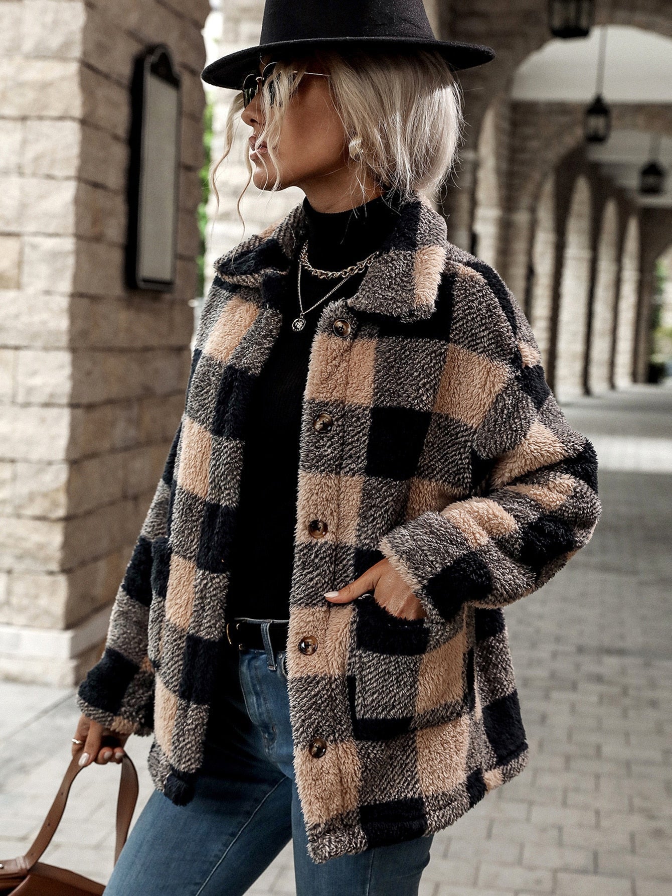 R&B | Flanelljacke mit Knöpfen - Bequeme & Stilvolle Damenoberbekleidung