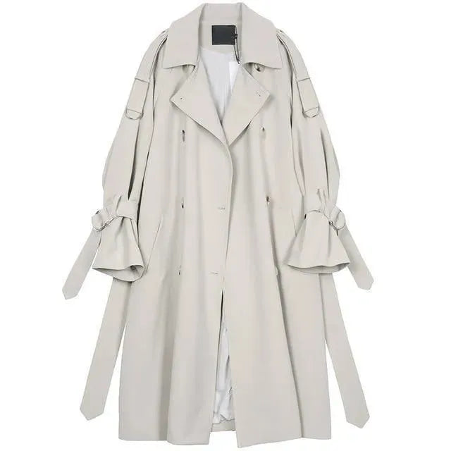 R&B | Ausgestellter Ärmel Trenchcoat für Damen