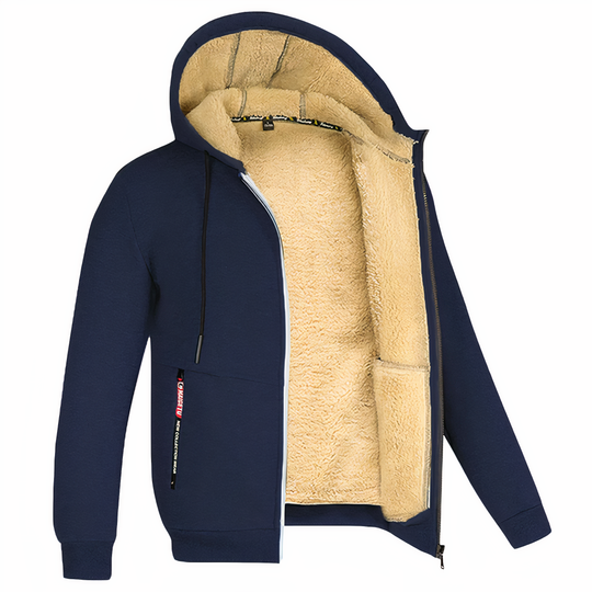 R&B | Fleecegefütterte Jacke