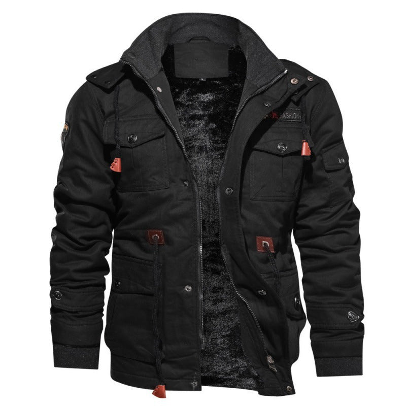 R&B | Fleecegefütterte Winterjacke für Männer