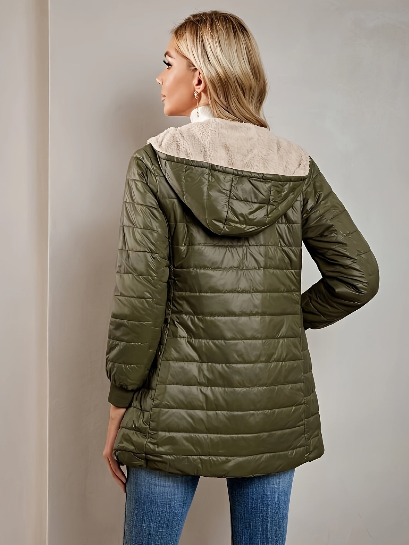 R&B | Fleecegefütterte Damenjacke mit Reißverschluss