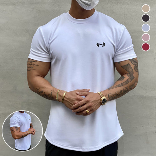 R&B | I T-Shirt aus Elastischem Sportmaterial