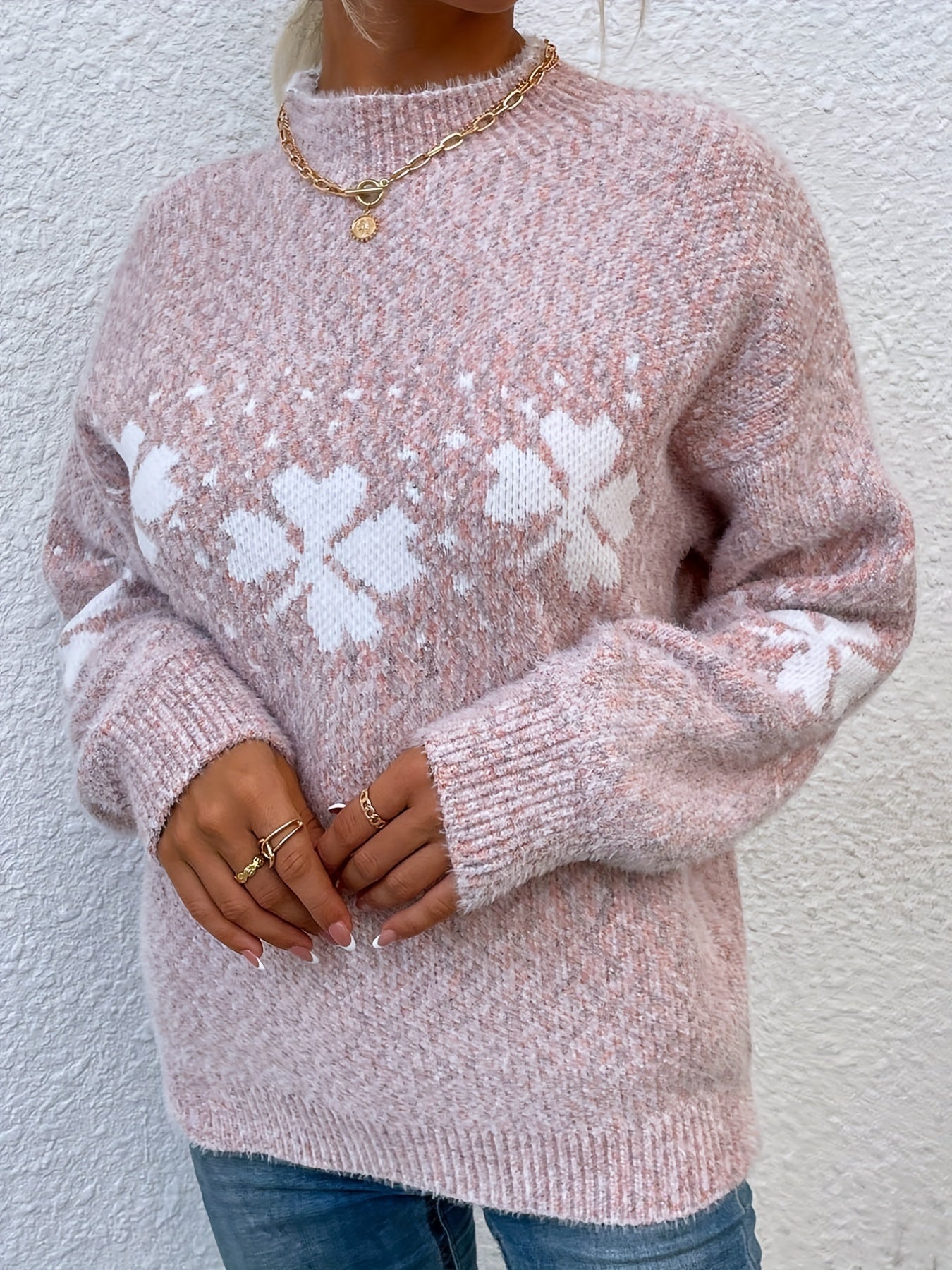 R&B | Vierblättriger Klee Pullover