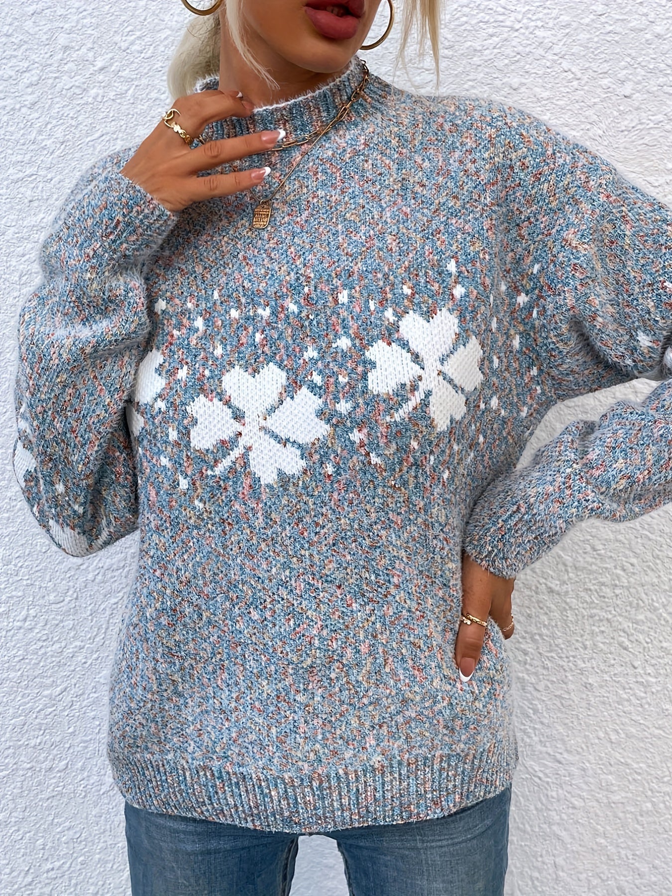 R&B | Vierblättriger Klee Pullover