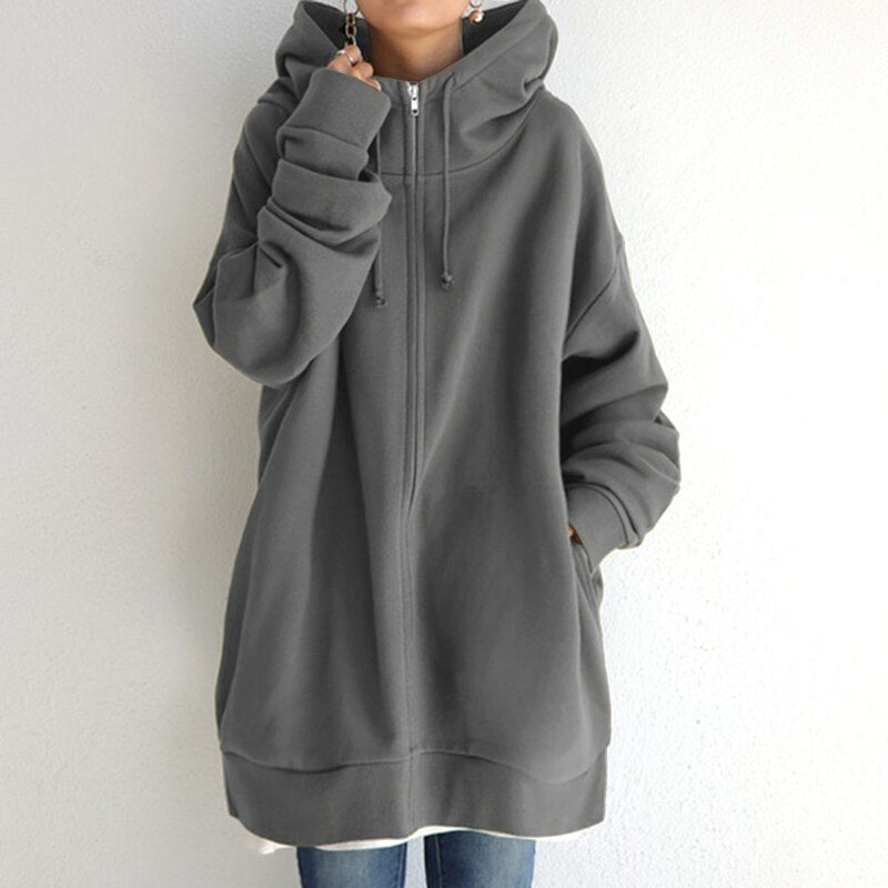 R&B | Kuscheliger Oversized Winter Sweater Hoodie