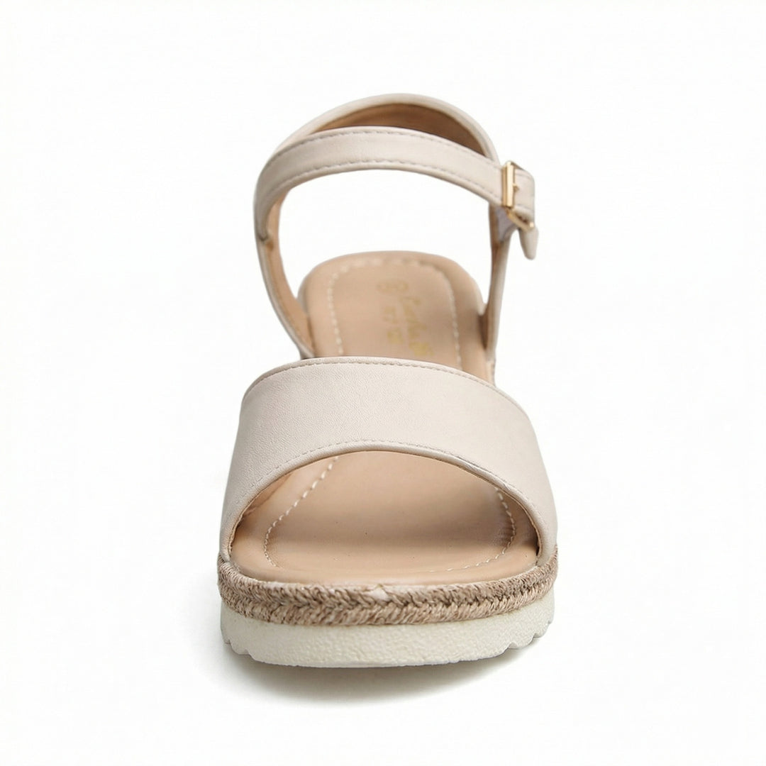 R&B | Orthopädische Sandalen Damen Bequeme Sandalen mit Plateau
