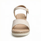 R&B | Orthopädische Sandalen Damen Bequeme Sandalen mit Plateau