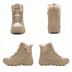 Herren wetterfeste Winterstiefel mit isolierender Fütterung und rutschfester Sohle R&B