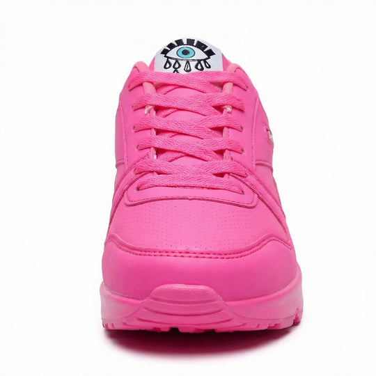 R&B | Pu Orthopädische Damen Sneaker mit Schwarzem Augenprint