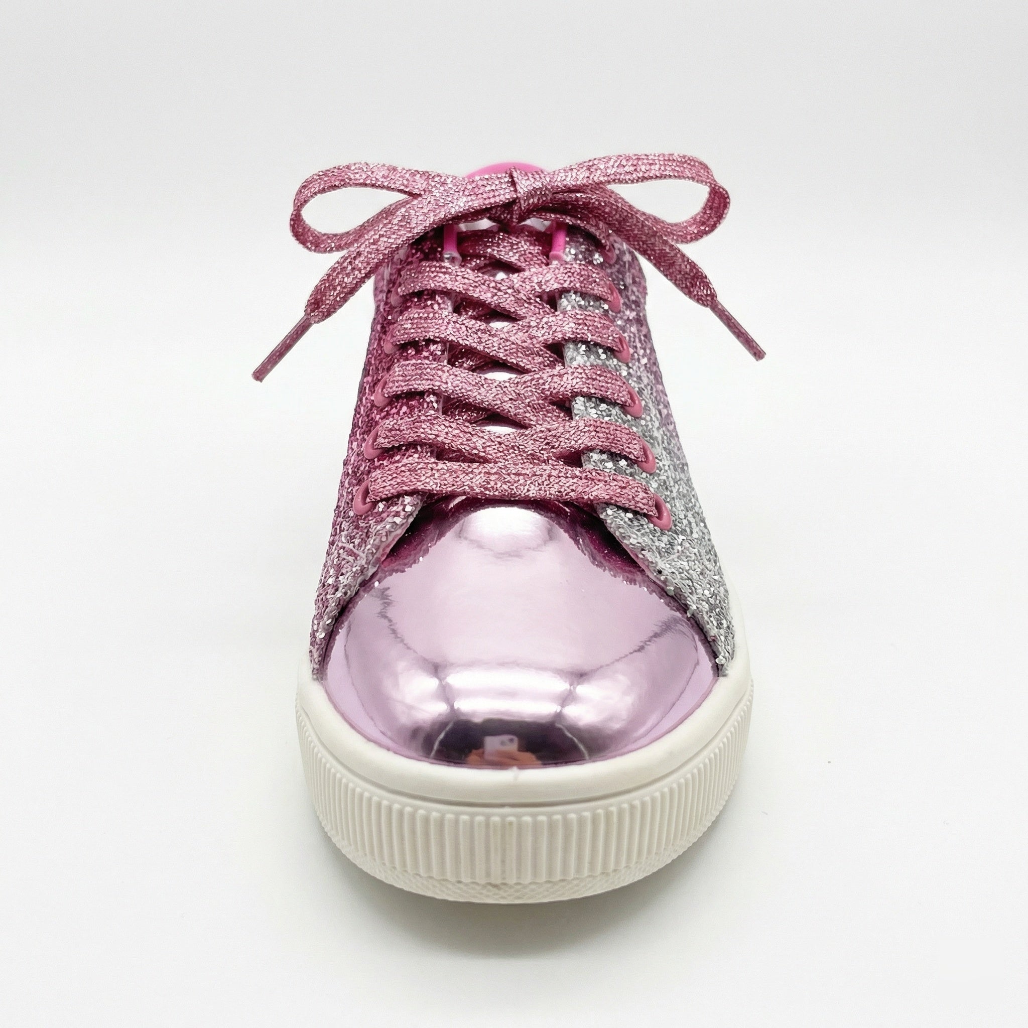 luxuriöser lässiger Glitzer-Damenschuh