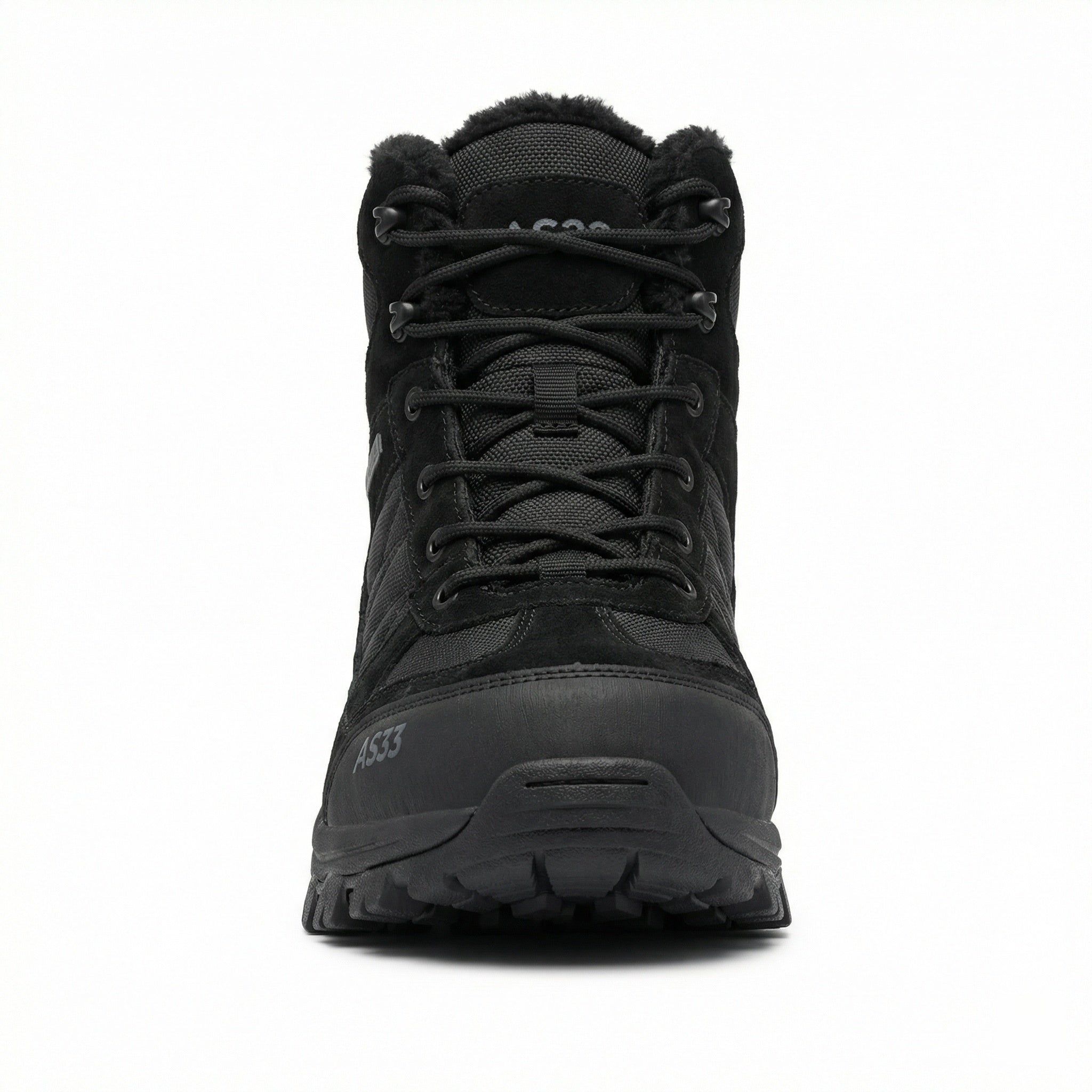 Herren wetterfeste Winterstiefel mit isolierender Fütterung und rutschfester Sohle R&B