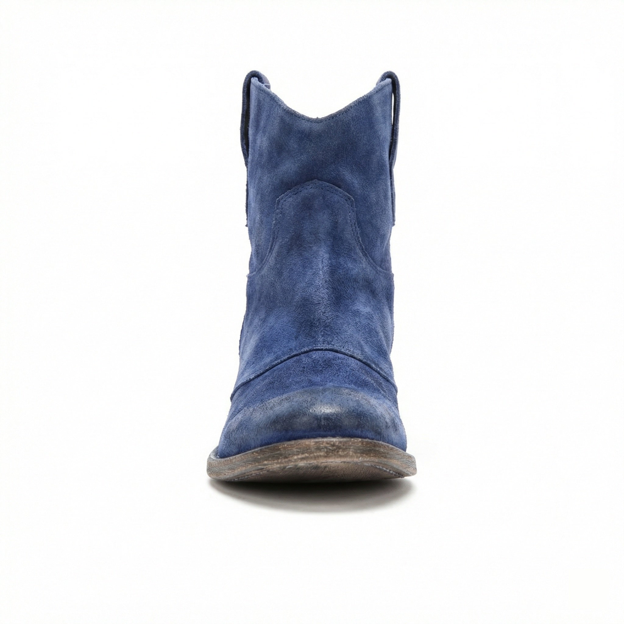 Kurze Cowboy-Stiefel | Western | Wildleder | Knöchel-Stiefel | Damenstiefel R&B