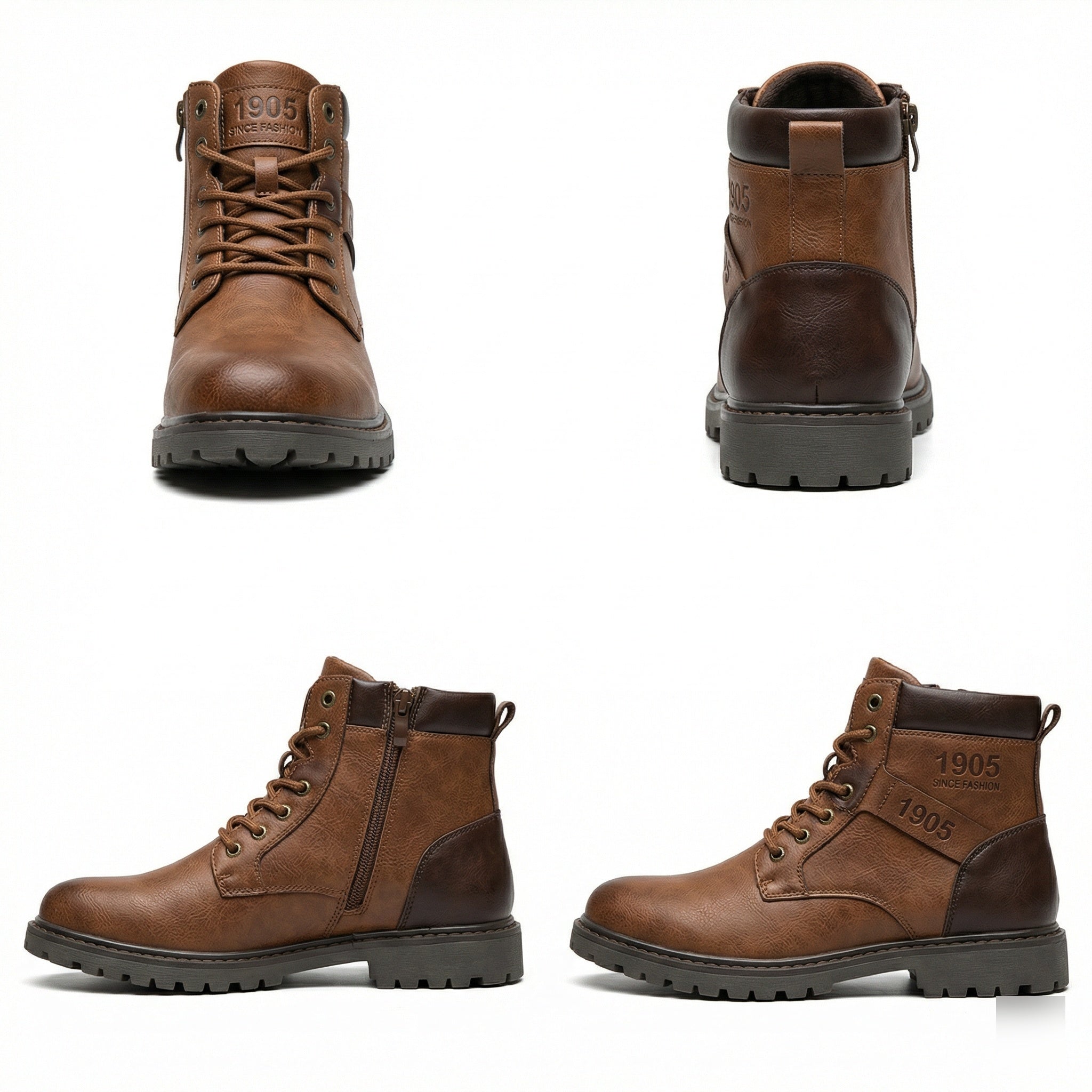 Herren-Schnürstiefel R&B