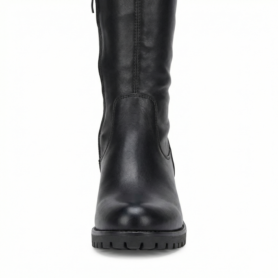 R&B | Flache Overknee-Stiefel aus für den Winter