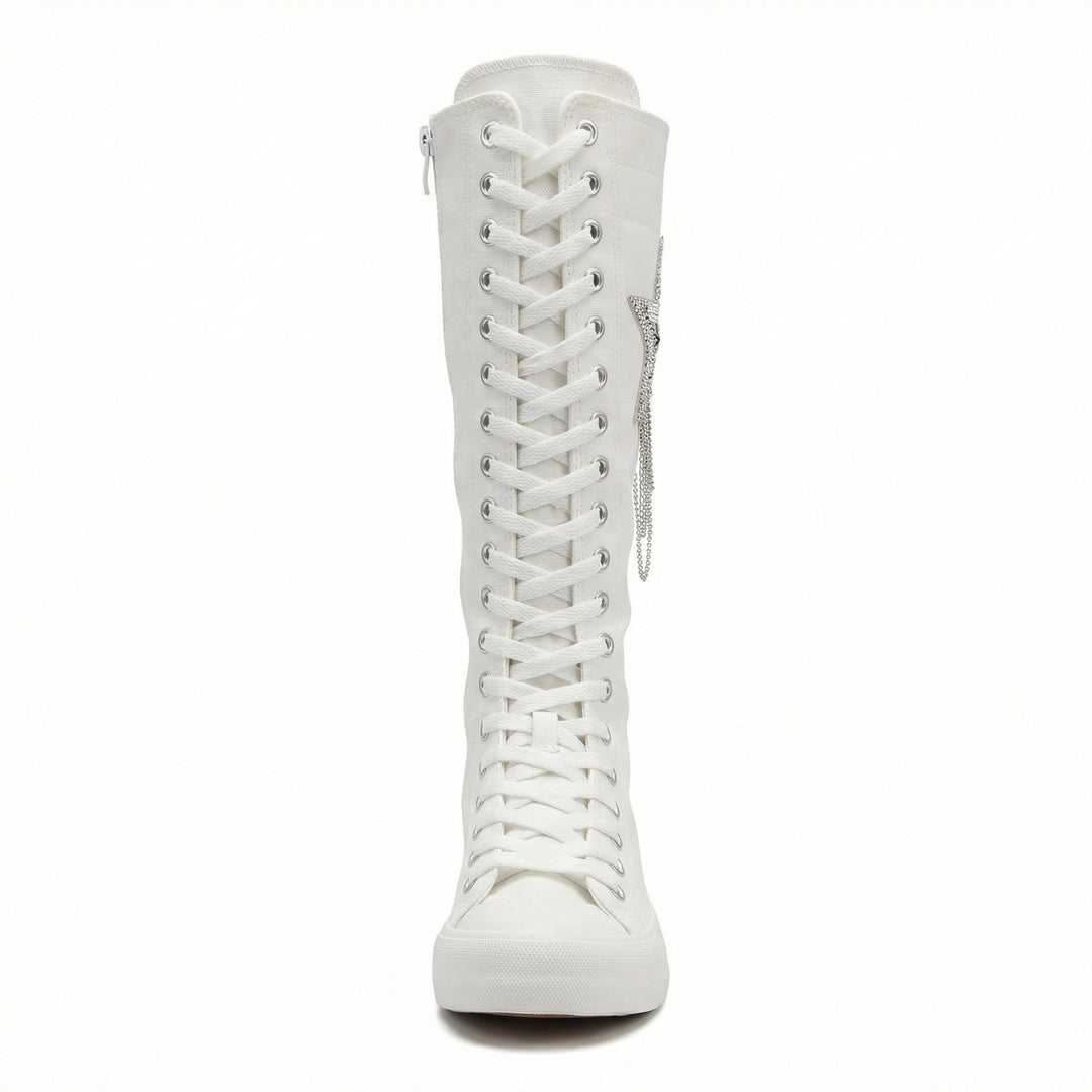 R&B - Schnürstiefel mit Quasten