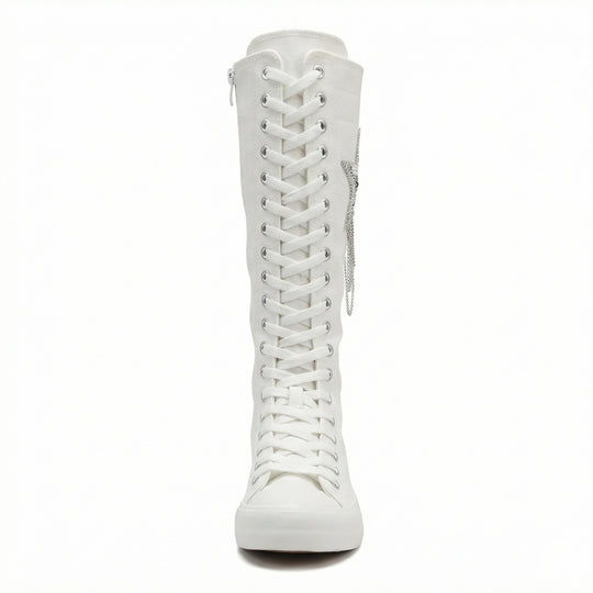 R&B - Schnürstiefel mit Quasten