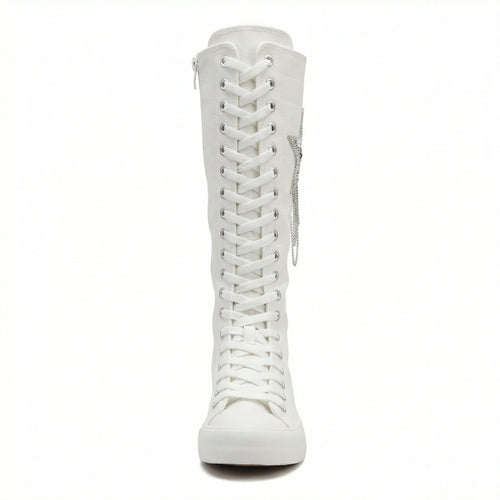 R&B - Schnürstiefel mit Quasten