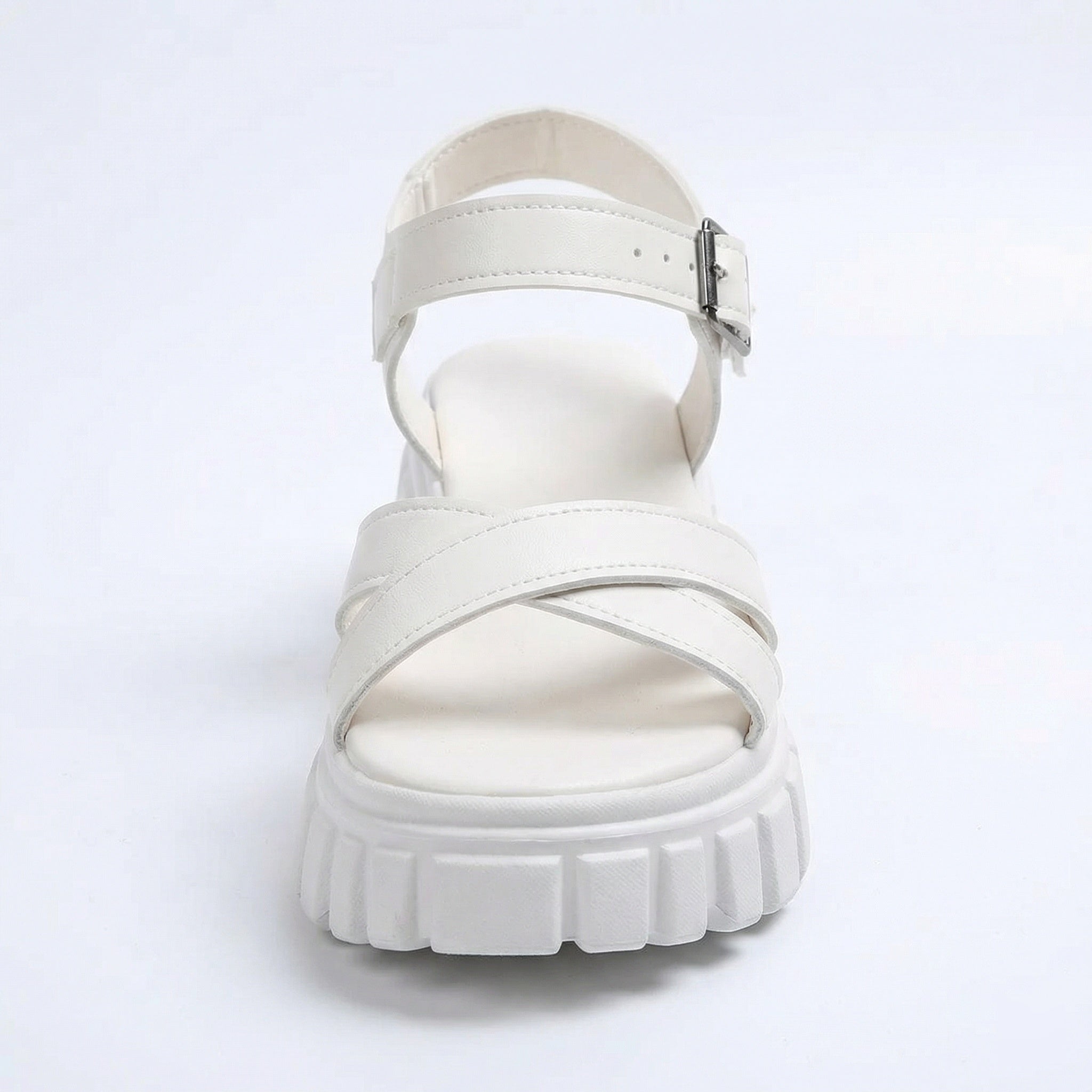 R&B | Einfarbige Freizeitsandalen