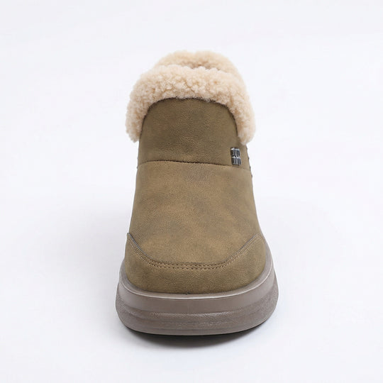 Damen Lammfell gefütterte Winterstiefel R&B