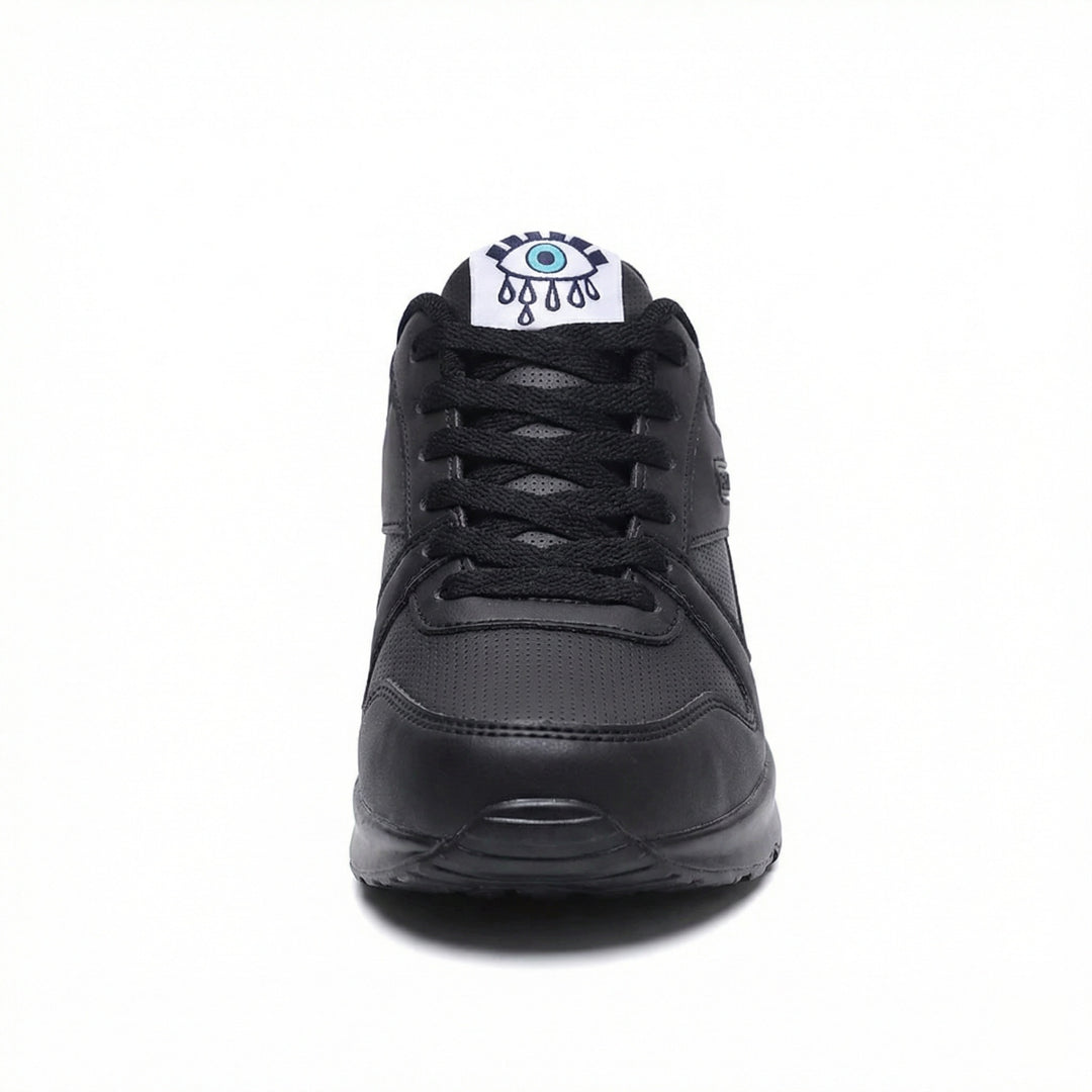 R&B | Pu Orthopädische Damen Sneaker mit Schwarzem Augenprint