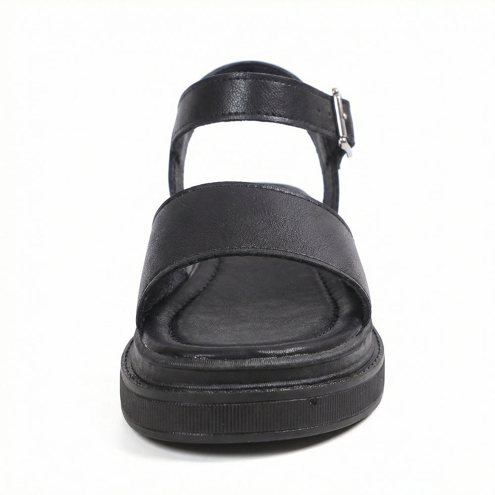 Damen Komfortable Sandalen mit verstellbarem Knöchelriemen R&B