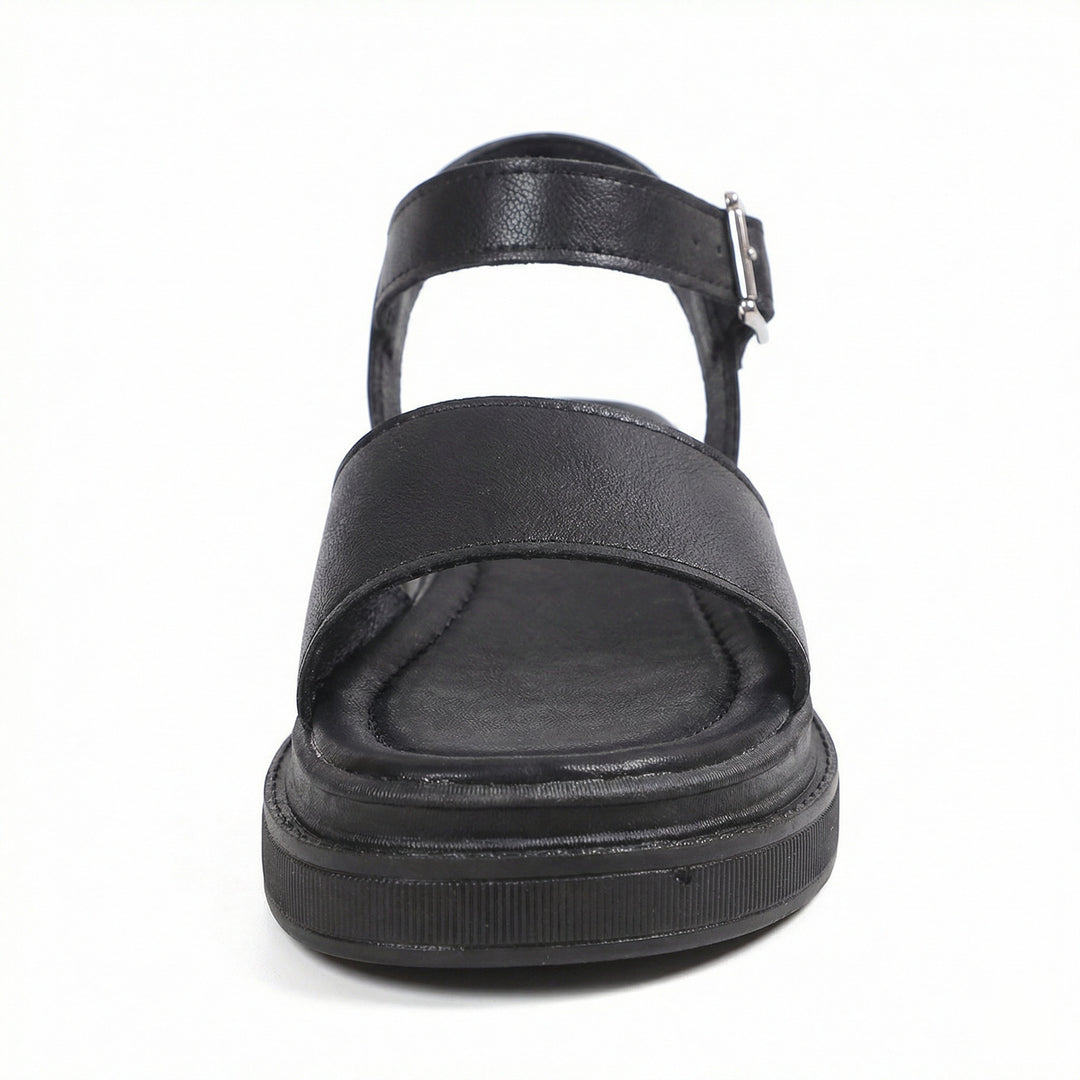 Damen Komfortable Sandalen mit verstellbarem Knöchelriemen R&B