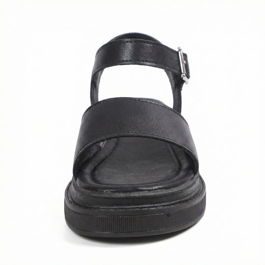 Damen Komfortable Sandalen mit verstellbarem Knöchelriemen R&B