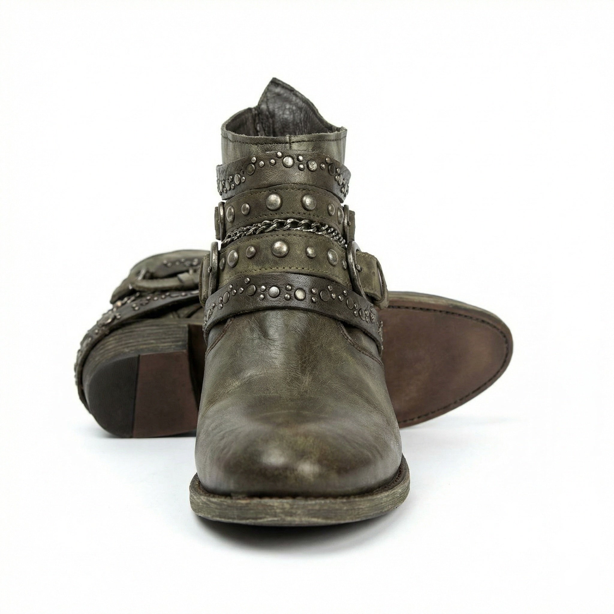 R&B | Vintage-Kettenstiefel