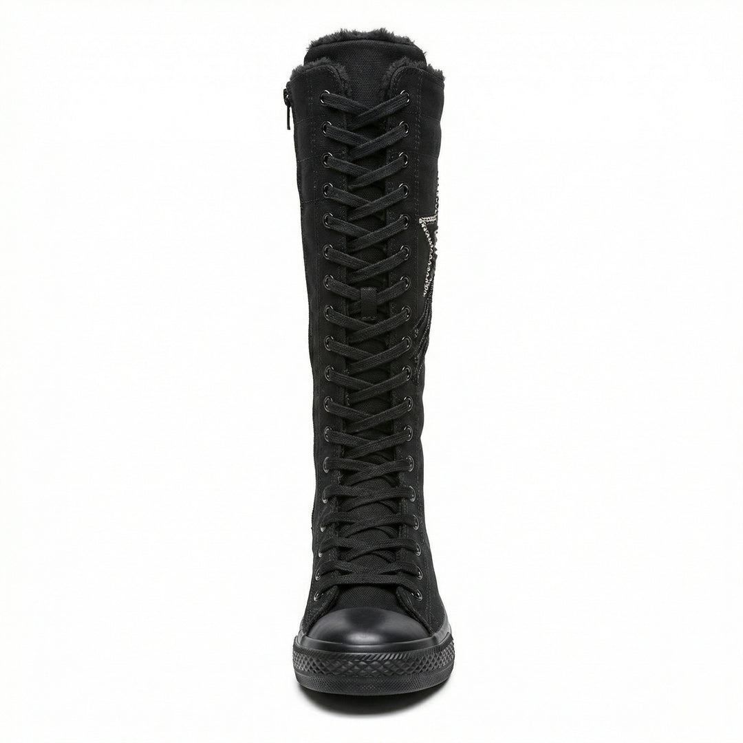 R&B - Schnürstiefel mit Quasten