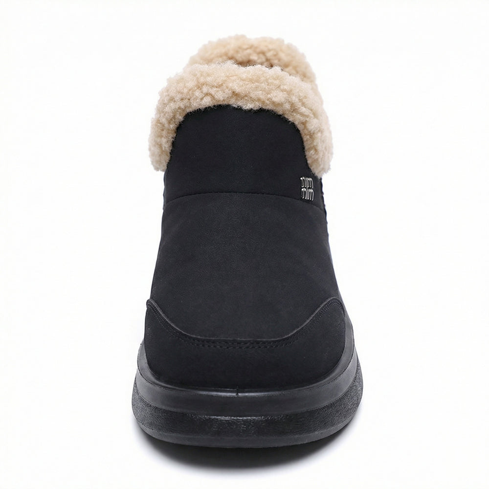 Damen Lammfell gefütterte Winterstiefel R&B