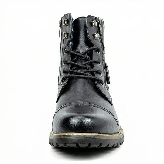 Motorradstiefel aus echtem Leder R&B