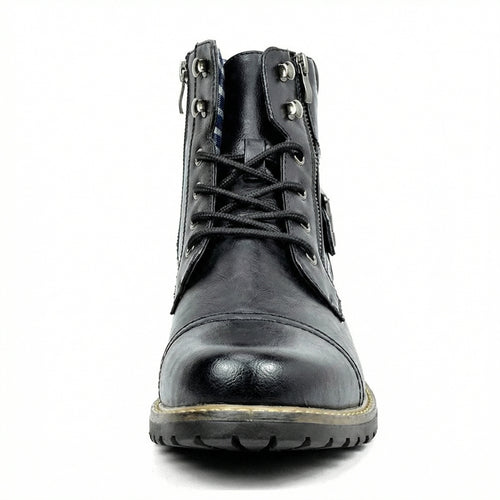 Motorradstiefel aus echtem Leder R&B